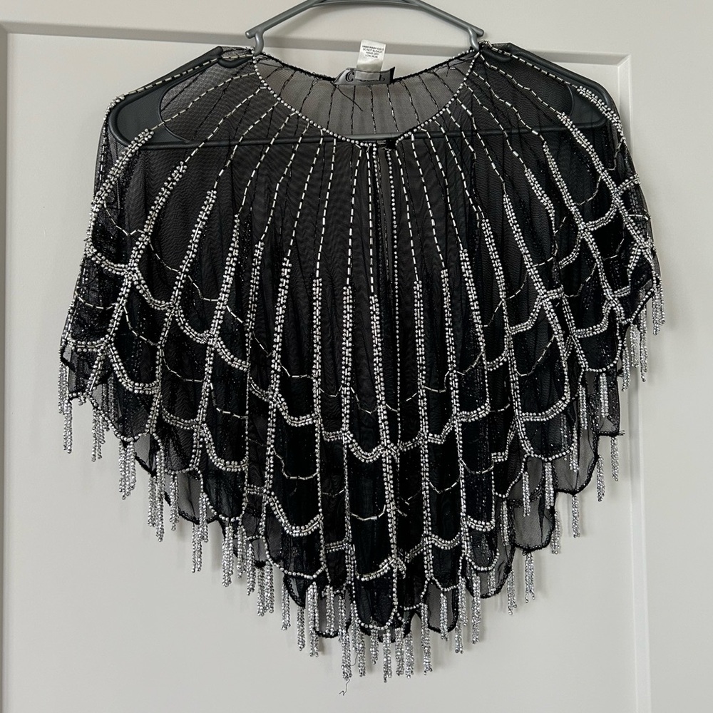 Roaring 20s-esque Sparkle shear shawl from Charming Charlie's!
